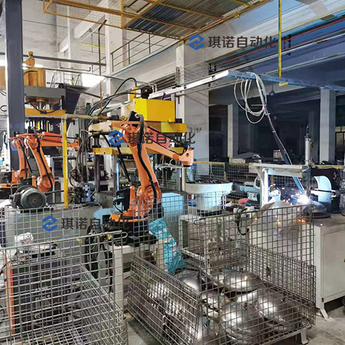 熱水器封頭自動化生產(chǎn)線 熱水器封頭自動化生產(chǎn)線